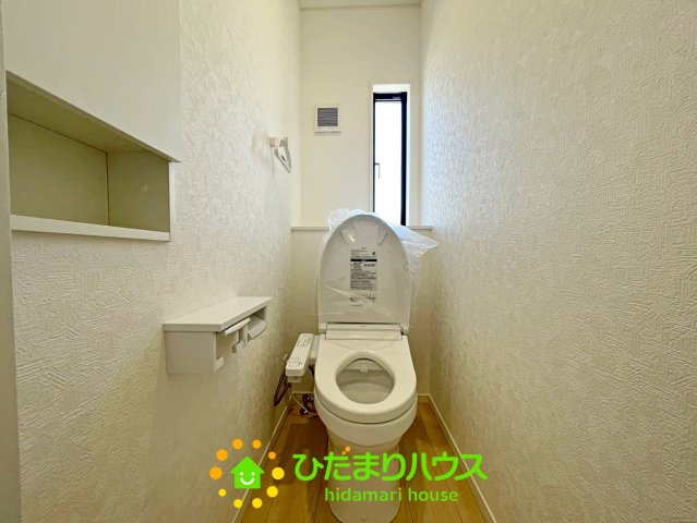 加須市馬内第3　新築一戸建て　02　クレイドルガーデンのトイレ