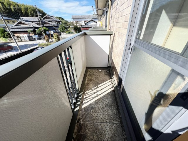 シャーメゾン アルファⅡのバルコニー