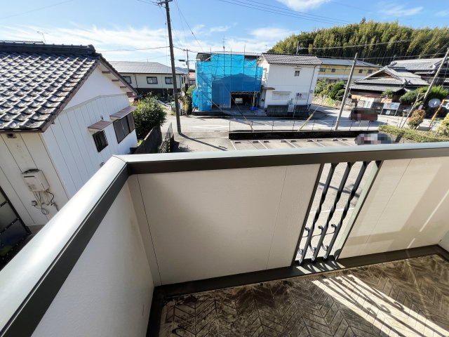 シャーメゾン アルファⅡのバルコニー