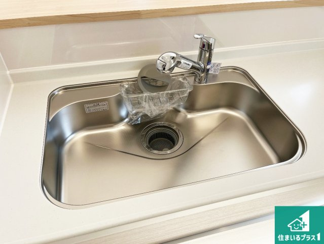 加古川市別府町新野辺　第23期　新築一戸建ての設備|広々としたシンクで食器洗いも楽々！