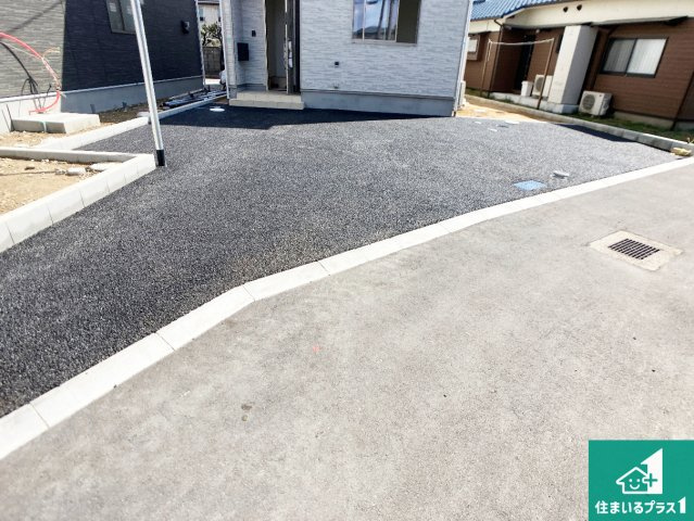 加古川市別府町新野辺　第23期　新築一戸建ての駐車場|駐車スペース！散水栓があるので、こまめに愛車を洗えます！