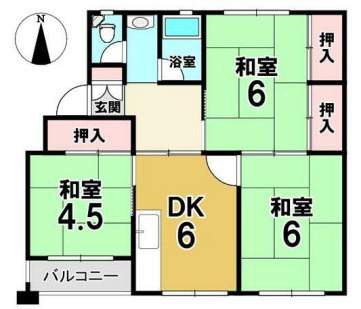 【間取り】 | S52154-ﾌﾟﾗｻﾞ修学院A棟