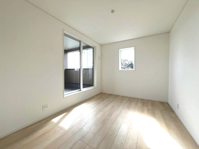 昭島市拝島町3丁目　新築戸建全3棟の洋室|【洋室2】6.5帖