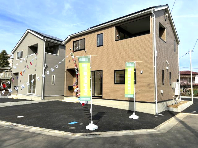 昭島市拝島町3丁目　新築戸建全3棟の駐車場|駐車スペース