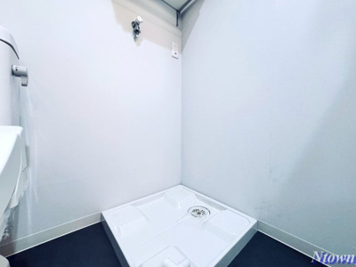 【設備】 | インフィニティ―エル | 洗濯機置き場です。