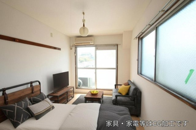 【居間・リビング】 | 大東マンション | ※同建物ほかのお部屋の写真です。