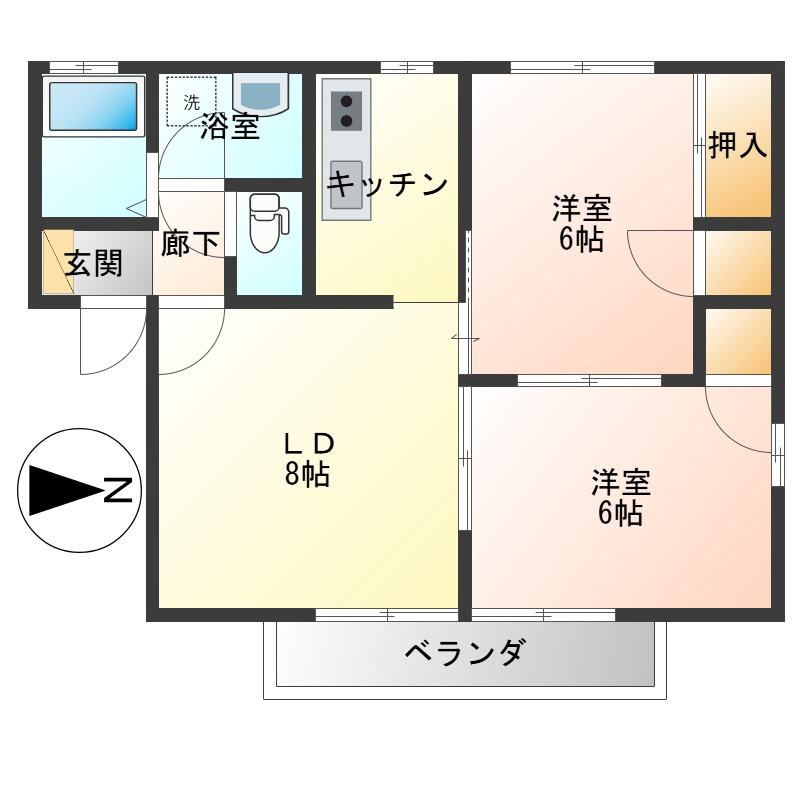 テンアールの間取り