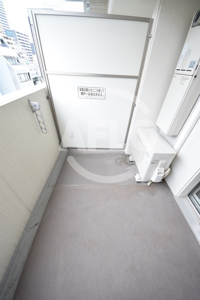 ラクラス長堀橋のバルコニー|ラクラス長堀橋　バルコニー