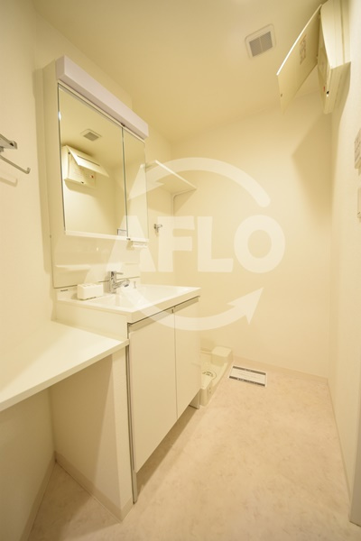 ラクラス長堀橋の洗面所|ラクラス長堀橋　洗面所