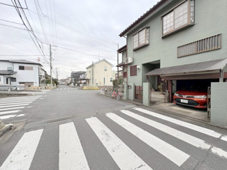 【前面道路含む現地写真】 | 鶴ヶ島市藤金　建築条件なし売地　東武東上線『若葉駅』徒歩19分　【藤小学区】