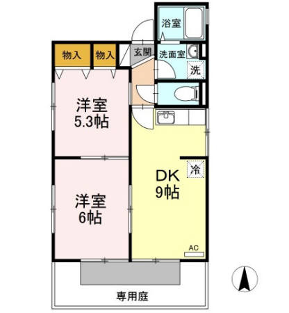 ソシア寿正の間取り