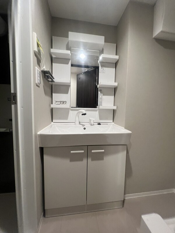 Skuld神楽坂の洗面所