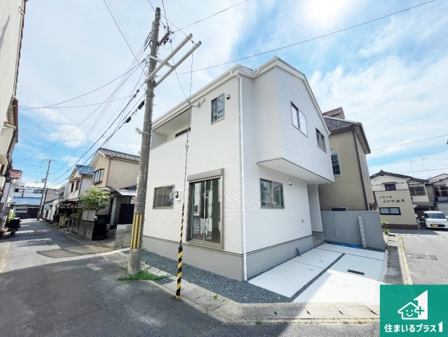 京都市伏見区向島立河原町　第4期　新築一戸建ての外観|お客様に長く安心して住んでいだだける事にこだわった家づくり！住んでからのアフターサービスにもしっかりと取り組んでいます！