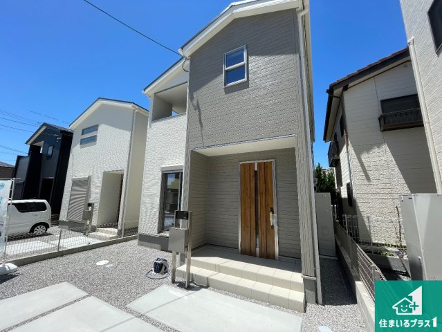 甲賀市水口町八坂　新築一戸建ての外観|お客様に長く安心して住んでいだだける事にこだわった家づくり！住んでからのアフターサービスにもしっかりと取り組んでいます！