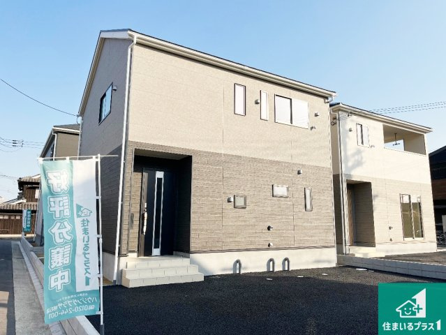 加古川市別府町新野辺　第23期　新築一戸建ての外観|安心の10年保証！外観を美しく保ち、雨水で汚れを落とします！気になることがありましたら、お気軽にお問い合わせください！