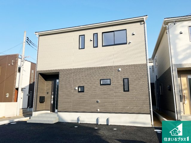 加古川市別府町新野辺　第23期　新築一戸建ての外観|安心の10年保証！外観を美しく保ち、雨水で汚れを落とします！気になることがありましたら、お気軽にお問い合わせください！
