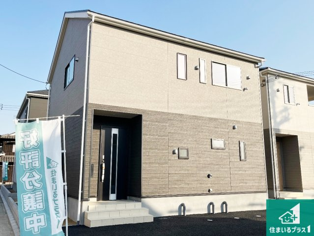 加古川市別府町新野辺　第23期　新築一戸建ての外観|安心の10年保証！外観を美しく保ち、雨水で汚れを落とします！気になることがありましたら、お気軽にお問い合わせください！