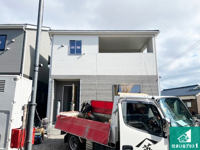 加古川市別府町新野辺　第23期　新築一戸建ての外観|現在建築中！落ち着いた街並みで新生活を始めることが出来そう！周辺の物件も併せてご紹介させて頂きます！