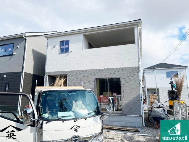 加古川市別府町新野辺　第23期　新築一戸建ての外観|現在の進捗状況です！順調に作業進行中、完成が待ち遠しいです！詳細の間取り等、お気軽にお問い合わせください！
