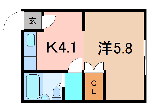グレースハイム１７の間取り