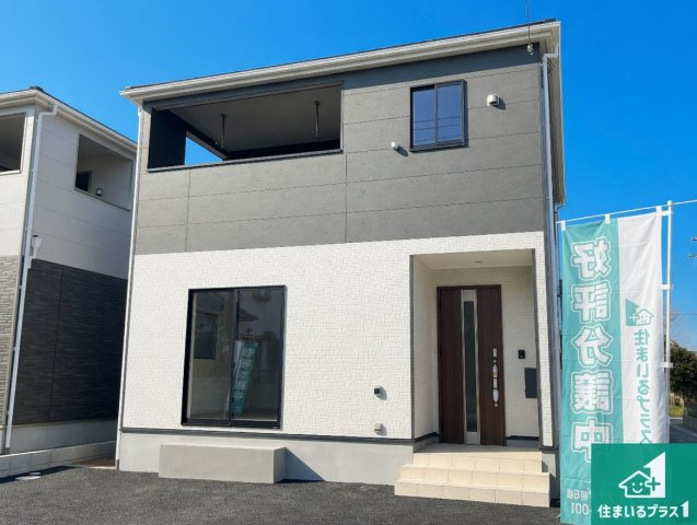 加古川市別府町新野辺　第23期　新築一戸建ての外観|安心の10年保証！外観を美しく保ち、雨水で汚れを落とします！気になることがありましたら、お気軽にお問い合わせください！