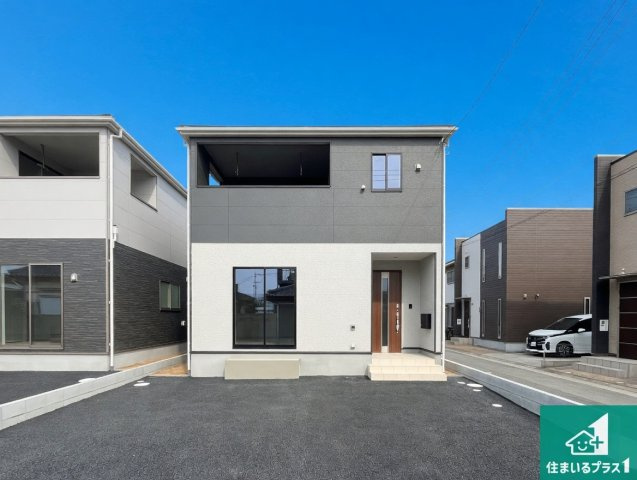 加古川市別府町新野辺　第23期　新築一戸建ての外観|安心の10年保証！外観を美しく保ち、雨水で汚れを落とします！気になることがありましたら、お気軽にお問い合わせください！