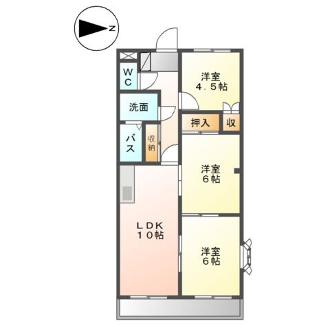 ハイムリトルオアシスの間取り