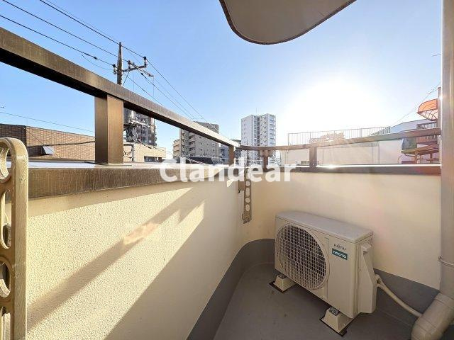 スカイウェイ立石のバルコニー|ドキドキの新生活も、安心してスタート。ぴったりの住まいを見つけませんか？クランディアが一緒に住まい選びをサポートします‼　まずは、お気軽にお問合せください　＃クランディア