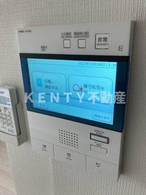【セキュリティ】 | プラウドフラット戸越銀座 | カラーモニター付きインターホン