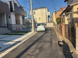 【前面道路含む現地写真】 | 藤沢市立石　新築分譲住宅　全2棟/今回販売1棟 | 前面道路