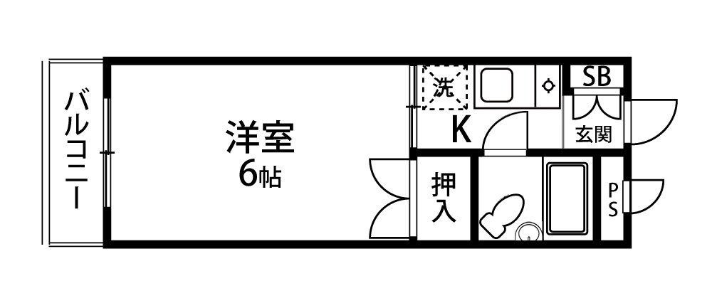セティル上杉の間取り