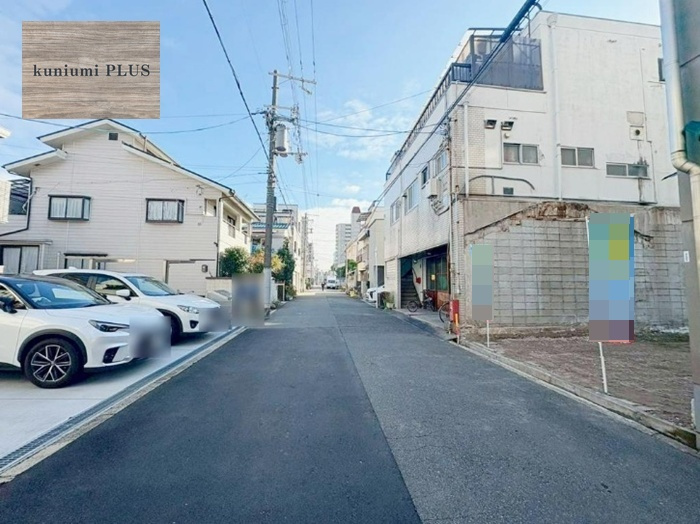 大阪市城東区今福東2丁目の前面道路含む現地写真