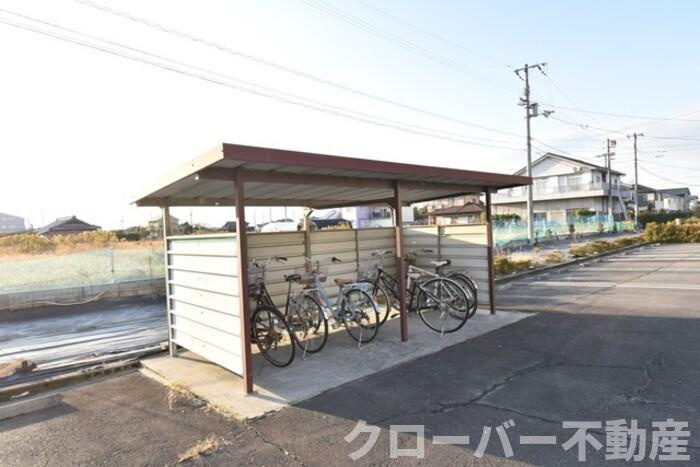 サニーコーポ D棟のその他共用部分|駐輪場