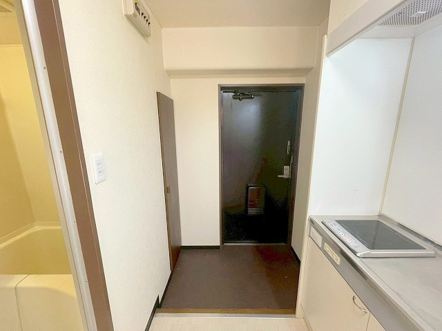 ベストハイツ上新庄の玄関