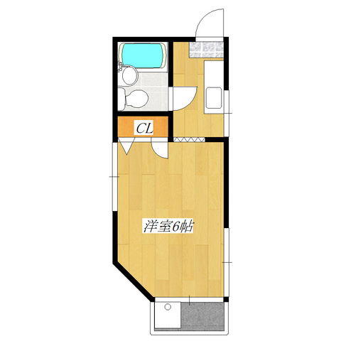 メゾンエトワールの間取り|ペット相談可能のきれいなお部屋