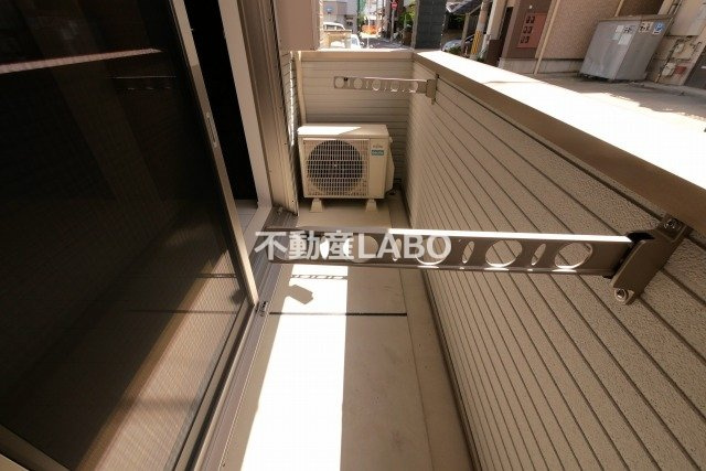 カーサセレーノのバルコニー