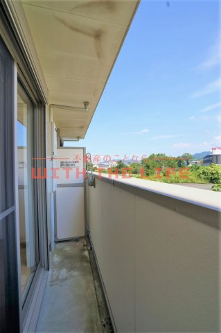 パティオ上津【キャッシュバック対象物件】のバルコニー|落ち着いた時間を過ごせるバルコニーです