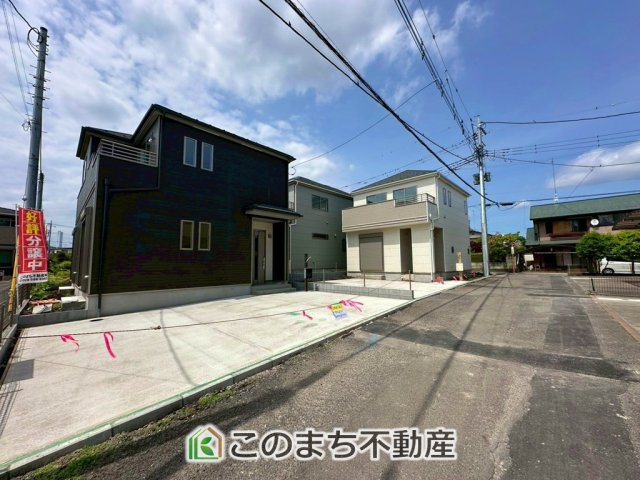 ハートフルタウン宇都宮市白沢町2061番の前面道路含む現地写真|前面道路含む現地写真