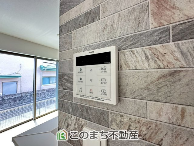 ハートフルタウン宇都宮市白沢町2061番の設備|省エネ仕様の給湯器です☆設定した温度のお湯が出ます！お風呂のお湯はりもボタン１つで自動です♪