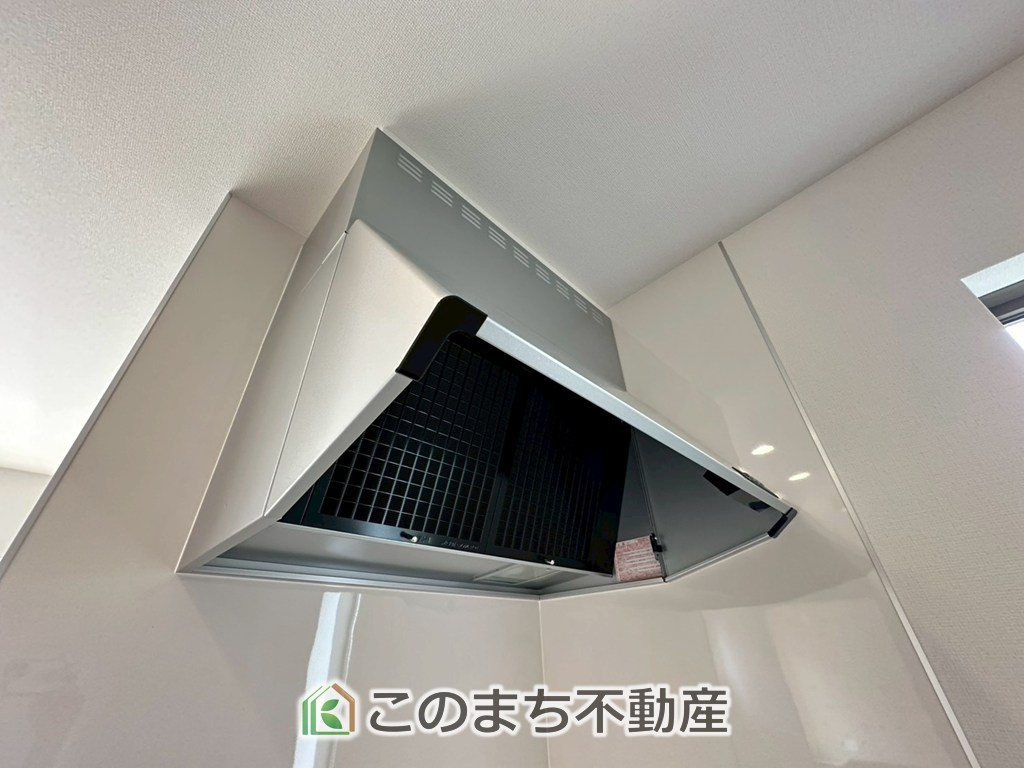 ハートフルタウン宇都宮市白沢町2061番のキッチン|お料理の匂いもスッキリ♪シンプルデザインで掃除も簡単‼