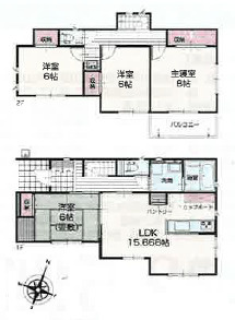秦野市東田原　新築戸建　全10区画5号棟