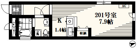 ミレニアス西荻の間取り