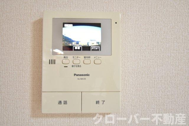 マリベール善通寺のセキュリティ|モニタ付インターホン