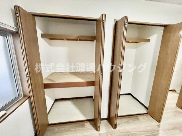 野里1丁目テラスハウスの収納