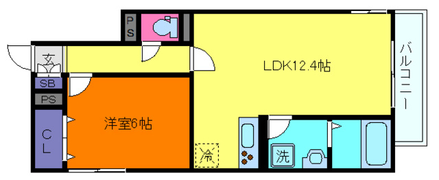 Dear Courtの間取り