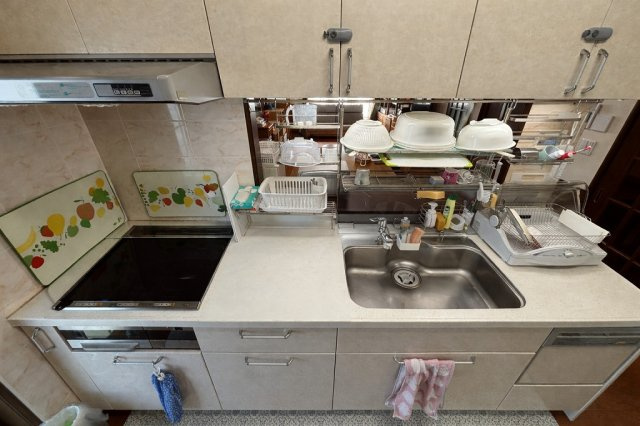 小牧市東4丁目　中古戸建のキッチン|食洗器付きのキッチンでIHコンロです！！