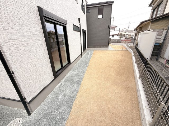 島田市金谷泉町／　新築戸建の庭