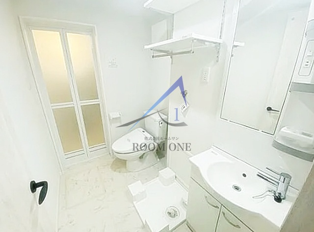 ルクレール羽田の設備|洗濯機置き場です。