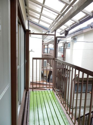 【バルコニー】 | 鈴木コーポ7号棟