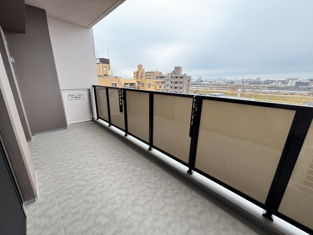 RJRプレシア川口のバルコニー